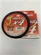 MULTIFILAMENTO J-BRAID 4X 200M 0,12mm COLORES VARIOS