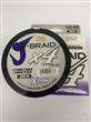 MULTIFILAMENTO J-BRAID 4X 200M 0,14mm EN BLANCO Y GRIS