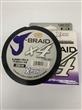 MULTIFILAMENTO J-BRAID 4X 200M 0,20mm EN BLANCO Y GRIS