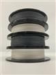 MULTIFILAMENTO J-BRAID 4X 200M 0,28mm EN BLANCO Y GRIS