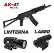 RIFLE KALASHNIKOV AK 47 NEGRO CAJA CYMA