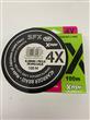 MULTIFILAMENTO SFX 4X 100M 0,28mm EN BLANCO Y GRIS