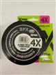 MULTIFILAMENTO SFX 4X 200M 0,18mm EN BLANCO Y GRIS