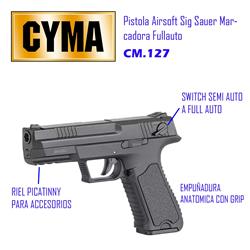 RIFLE CYMA ELECTRICO