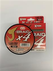 MULTI J-BRAID 4X 100M 0,14 COLORES