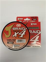 MULTI J-BRAID 4X 100M 0,40 COLORES