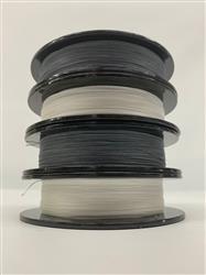 MULTIFILAMENTO J-BRAID 4X 200M 0,16mm EN BLANCO Y GRIS