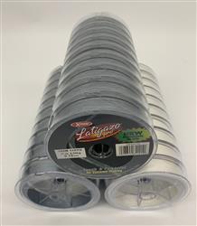 MULTIFILAMENTO X-FISH LATIGAZO 4X 100MTS 0,12mm EN BLANCO Y GRIS