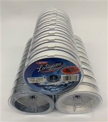 MULTIFILAMENTO X-FISH LATIGAZO 4X 100MTS 0,14mm EN BLANCO Y GRIS