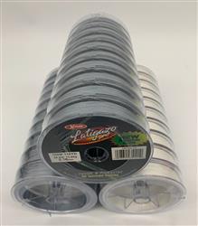 MULTIFILAMENTO X-FISH LATIGAZO 4X 100MTS 0,16mm EN BLANCO Y GRIS