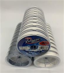 MULTIFILAMENTO X-FISH LATIGAZO 4X 100MTS 0,18mm EN BLANCO Y GRIS