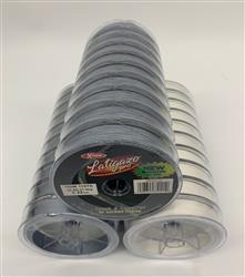 MULTIFILAMENTO X-FISH LATIGAZO 4X 100MTS 0,22mm EN BLANCO Y GRIS