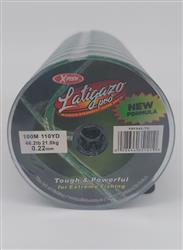 MULTIFILAMENTO X-FISH LATIGAZO 4X 100MTS 0,22mm COLORES VARIOS