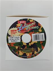 MULTIFILAMENTO X-FISH LATI 4X 100MTS - CAMO 0,33MM