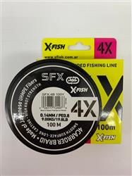 MULTIFILAMENTO SFX 4X 100M 0,14mm COLORES VARIOS