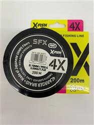 MULTIFILAMENTO SFX 4X 200M 0,10mm COLORES VARIOS