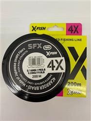 MULTIFILAMENTO SFX 4X 200M 0,14mm COLORES VARIOS