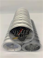 MULTIFILAMENTO VEXTER 4X 100M 0,18mm EN BLANCO Y GRIS